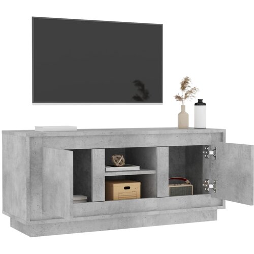  ormarić boja betona 102x35x45 cm od konstruiranog drva Slike