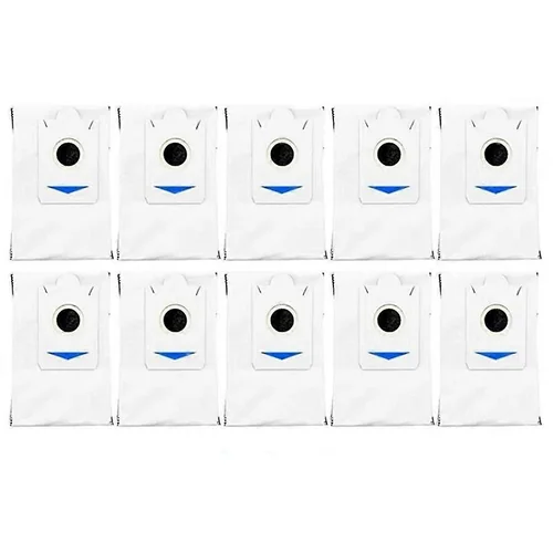 INORCO 10Pcs Nadomestne vrečke za prah za sesalnik za dele sesalnika Deebot X2 Omni X2 Pro, (21841252)