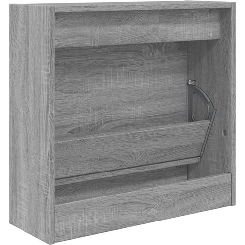  za cipele boja hrasta 60x21x57 cm konstruirano drvo Slike