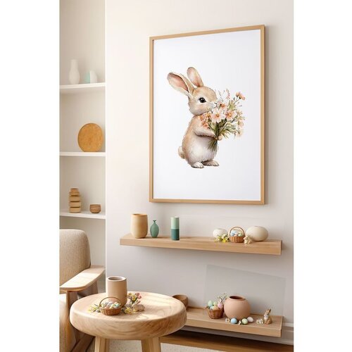 WALLXPERT Arteastermodel53-5070 Vi&scaron;enamenska Dekorativna Slika u Ram Cene