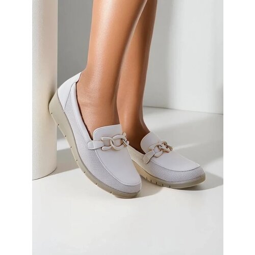 Resti Women's moccasins on a low wedge Lepor Cene