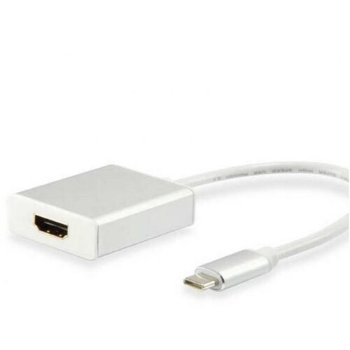 Equip Adapter USB-C za HDMI M/F Bela, (21735459) Cene