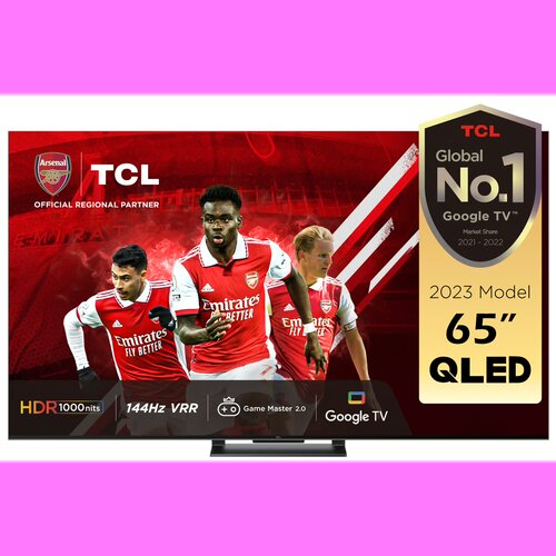 Tcl 65C745 QLED 4K-UHD, Google TV, 144Hz, HDR PRO 1000, Dolby Atmos, Game master 240Hz - Slike