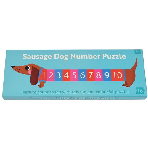 Rex London Puzzle (broj komada 16 kom) Sausage Dog &amp;ndash; Slike