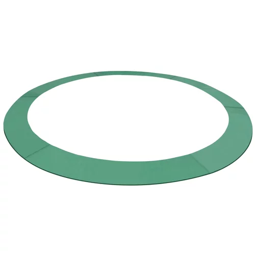 vidaXL Sigurnosna podloga PE zelena za okrugli trampolin od 3,05 m