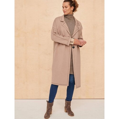 Blue Shadow latte coat cxp0898. S80 Slike