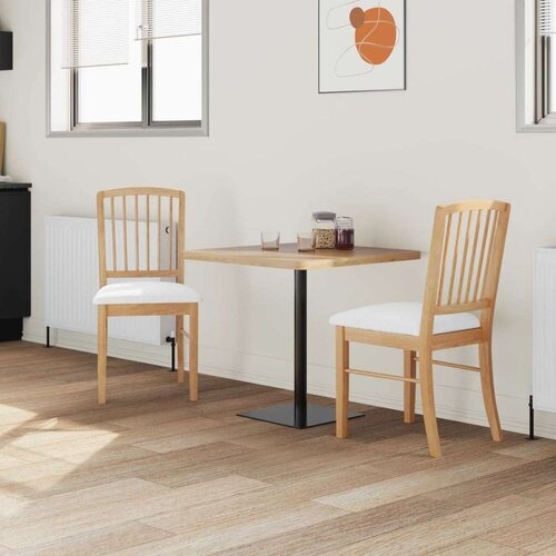  Trpezarijske stolice 2 pcs Prirodna 50 x 52 5 x 91 cm Slike