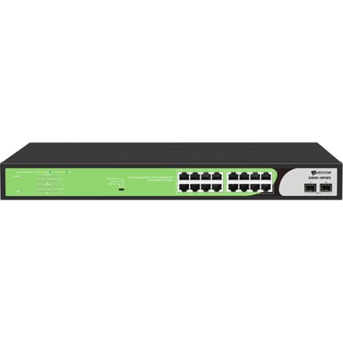 Bdcom switch S1500-16P2ES-H, 2x PoE++ port, 14x PoE+ port, 2x 2.5G port Cene