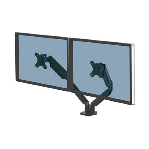 Fellowes Nosač monitora Platinum series dual Monitor crni Slike