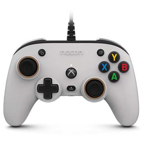Nacon gamepad pro compact controller (bela) Slike