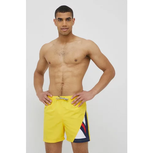 Pepe Jeans Kratke hlače za kupanje Roberto D boja: žuta
