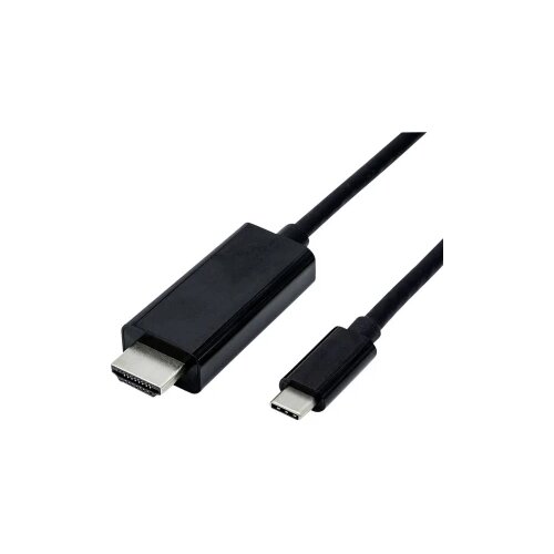 Roline USB-C&reg; / HDMI adapterski kabel USB-C&reg; vtič\, HDMI-A vtič 2.00 m črna 11.04.5841 USB-C&reg;-Display kabel, (20417826) Cene