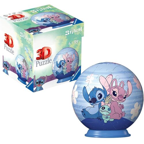 Ravensburger 3D puzzle - Stitch & Angel - 54 dela Cene