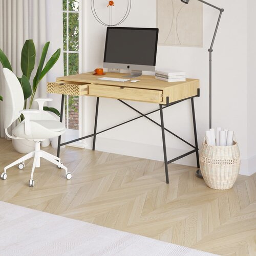Marckeric Radni stol u dekoru hrasta 60x110 cm Ecrin &amp;ndash; Slike