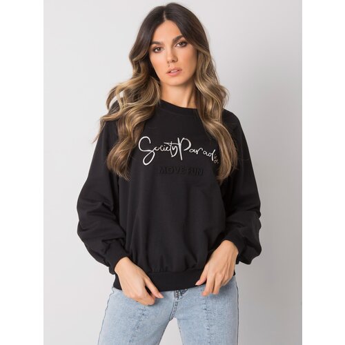 RUE PARIS Sweatshirt-RV-BL-7330.53-black Slike