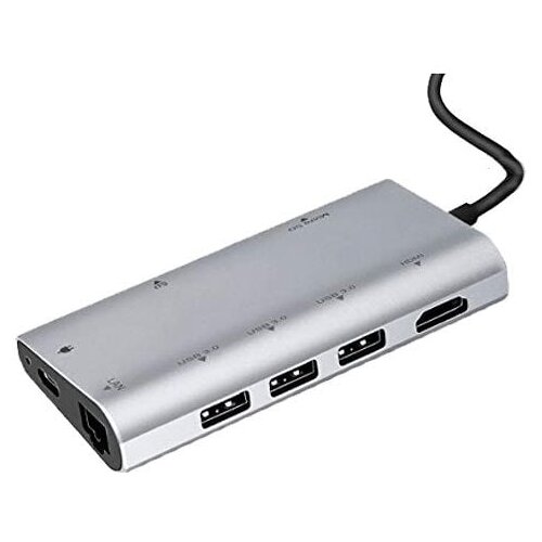 Red "adapter USB C na HDMI+3xUSB 3.0+SD+CR+RJ45+USB C" Cene