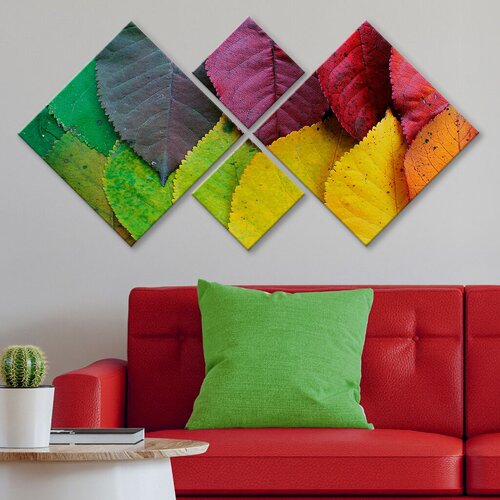 Wallity slika 4MDF1812887953, 60x115 cm, 4 dijela Cene