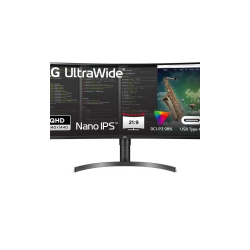 LG 35” 21:9 QHD sa HDR 1035",VA,5ms,300cd,HDMIx2,DP,USB Cx2,Zvučnici,HA,Nagib,Crna boja Cijene