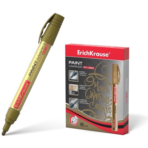 Erich Krause Paint marker PT-350, zlat, (21221255) Cene