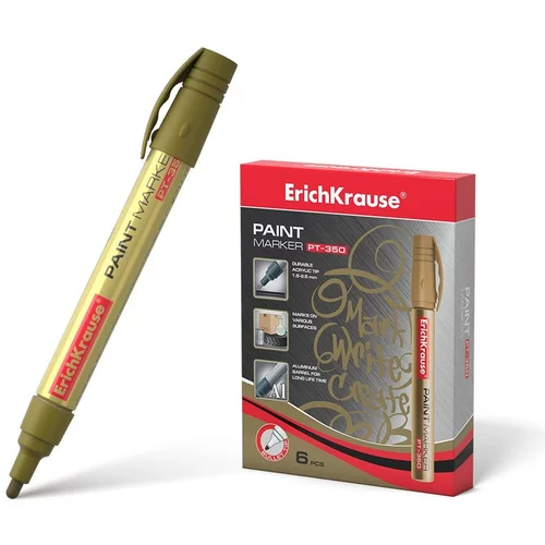 Erich Krause Paint marker PT-350, zlat, (21221255)