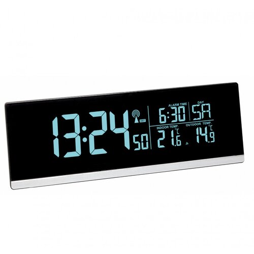 TFA Dostmann 60.2548.01 radijski budilica crna Vrijeme alarma 1 USB priključak Slike