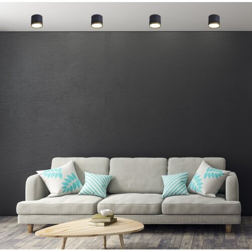  LED spot svetiljka TUBA LED/9W/230V crna/zlatna Slike