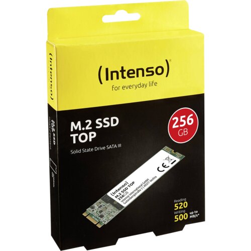  (Intenso) SSD M.2 2280, kapacitet 256 GB – SSD M.2SATA III 256GB/Top Cijene