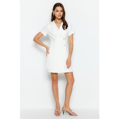 Trendyol Dress - Ecru - Blazer dress Slike
