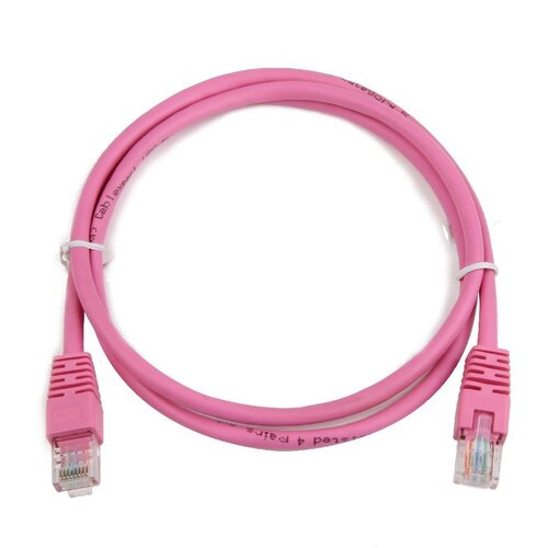 Gembird Mrežni kabl Cat5e U/UTP 5m, Roze Slike