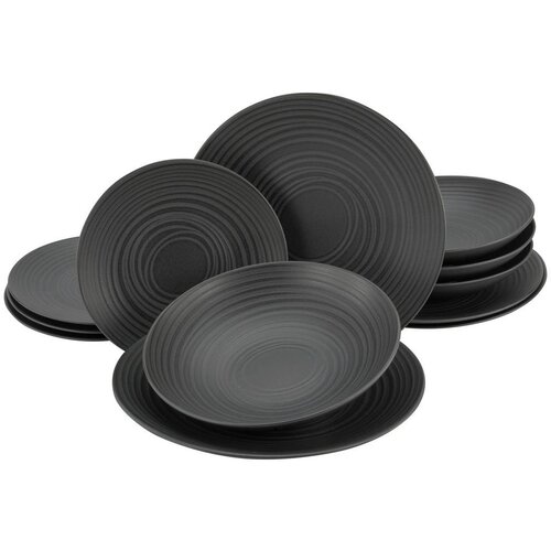 Creatable Jedilni Servis Lava Stone Black, 12-Delni Cene
