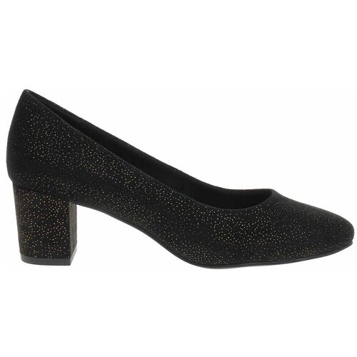 Marco Tozzi Salonarji 2-22438-43 Black-gold Črna Cene