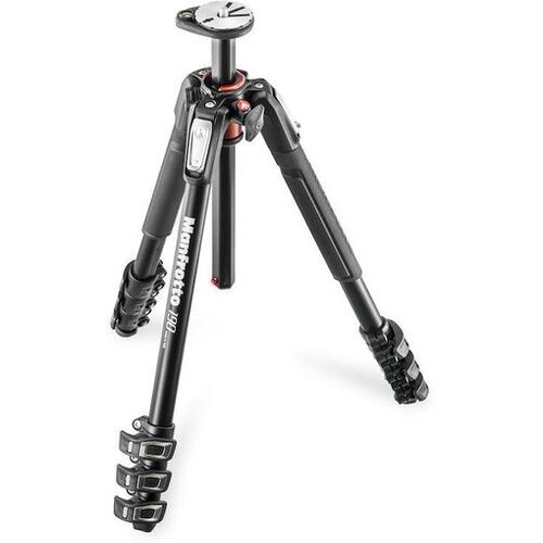 Manfrotto tripod mt190xpro4 190 alu 4-s horiz. col Slike