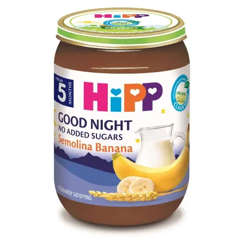Hipp kašica za l. noć griz i banana 190g