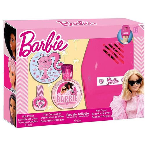 Cartoon Barbie Set za Njegu Noktiju - 4 komada Slike