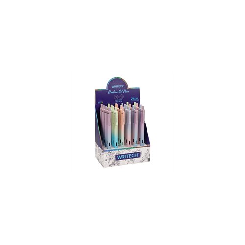 Writech Gel olovka Ombre Pastel, kompletan stalak, 24 komada Cijene