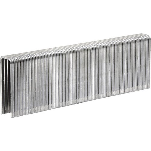 KWB Sponke\, 6\,1 mm x 12 mm\, ozko hrbti&amp;scaron;če\, jeklo\, 1200 kos. 355112 žeblji za žebljalnike, (21507866) Slike