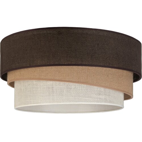 Brilagi plafonsko svetlo trio 1xE27/60W/230V &amp;oslash; 40 cm braon/bež/bela Slike