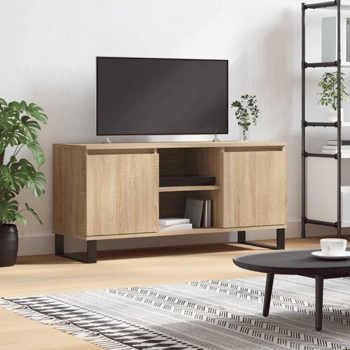TV ormarić boja hrasta sonome 104x35x50 cm konstruirano drvo Cijene