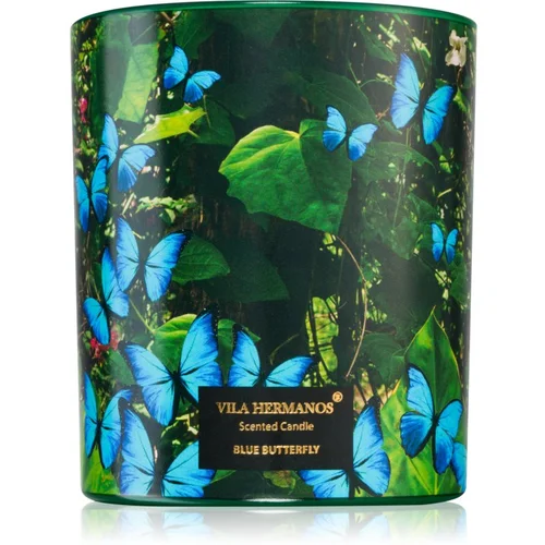 Vila Hermanos Jungletopia Blue Butterfly mirisna svijeća 200 g