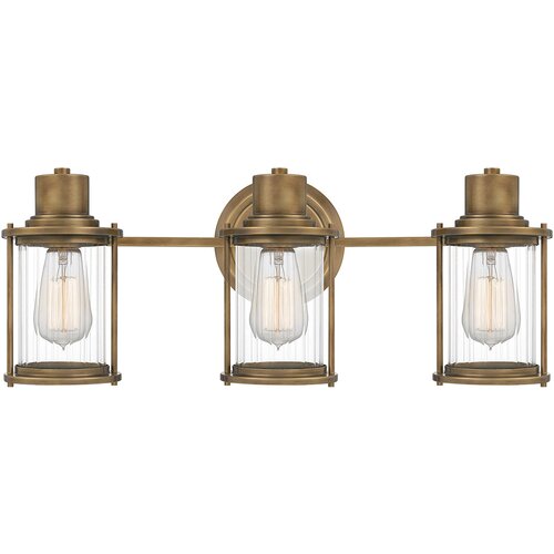 Elstead Lighting Elstead Quoizel Riggs Stenska svetilka iz preperele medenine, IP44, (22099396) Cene