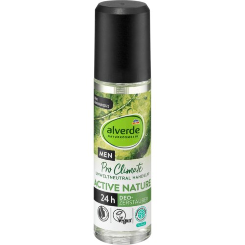 alverde NATURKOSMETIK MEN Pro Climate active nature 24h dezodorans u spreju 75 ml Slike