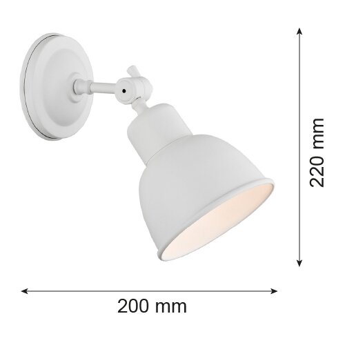  Argon 3182 - Zidna svetiljka EUFRAT 1xE27/60W/230V Slike