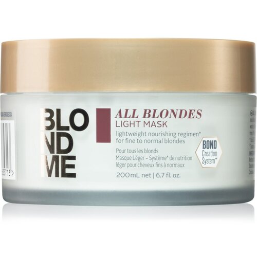 Schwarzkopf blond Me All Blondes Light Mask regenerirajuća maska za plavu kosu 200 ml Cijene