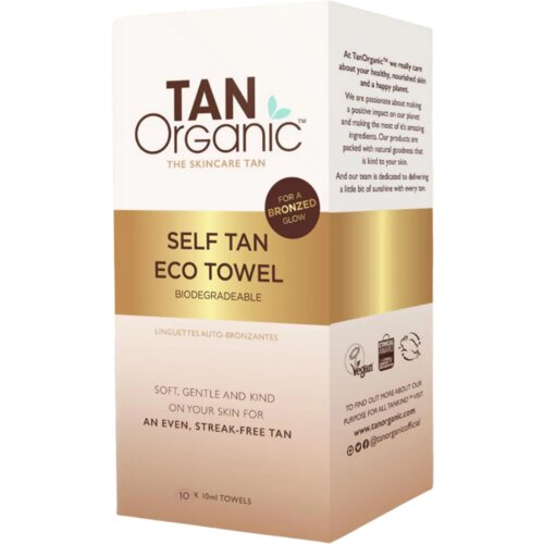 TanOrganic Eko ručnik za samotamnjenje - 10 x 10 ml Cijene