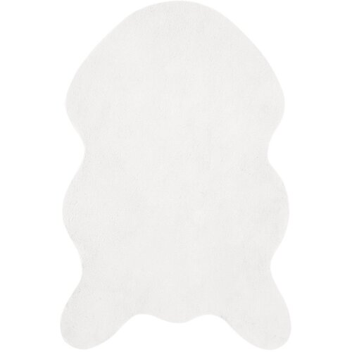  Protuklizni tepih od umjetnog zečjeg krzna OLITE Bijela 50 x 80 cm Slike