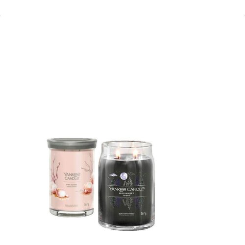 Yankee Candle Sveče, difuzorji Bougie Nuit d'&eacute;t&eacute; Noir Črna Cene