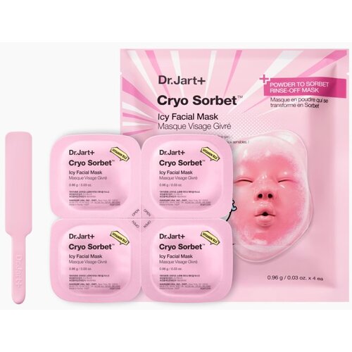 Dr.Jart+ Cryo Sorbet Icy Facial Mask vlažilna maska s hladilnim učinkom 3.06 g Slike