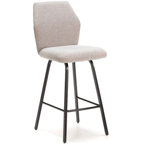 Marckeric Svijetlo sive barske stolice u setu 4 kom 65 cm Bei &amp;ndash; Slike