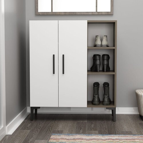 Woody Fashion višenamenski ormar viva walnut white Slike