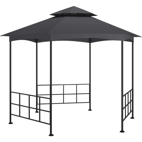 vidaXL Paviljon s stranicami 3,1x2,7 cm antraciten Cene